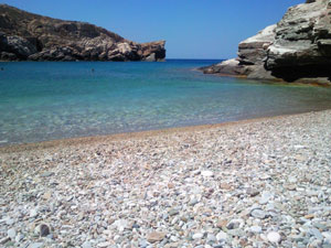 Folegandros Livadaki beach