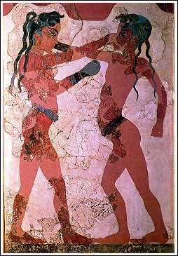 Fresco at Akrotiri 
