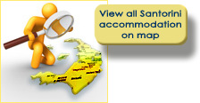 Santorini Hotels on Map